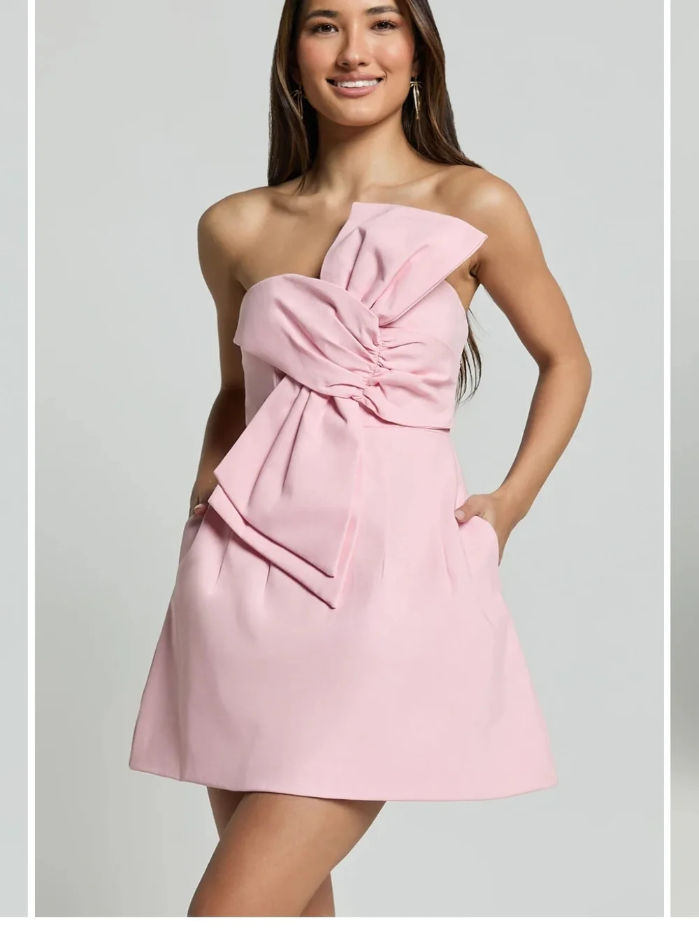 Showpo. | Dresses | Showpo Chika Mini Dress Pink Strapless Bow Front Linen Blend Size 8 Nwt | Poshmark Showpo. | Dresses | Showpo Chika Mini Dress Pink Strapless Bow Front Linen Blend Size 8 Nwt | Poshmark